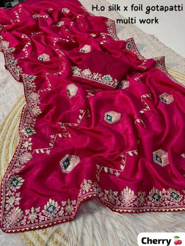 Vinayak foil gotapatti surat saree factory